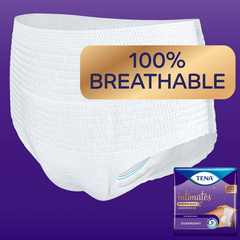 Tena Incontinence & Postpartum Underwear for Women, Maximum Absorbency,  Stylish Designs, Small/Medium - 28 Count : : Health & Personal  Care