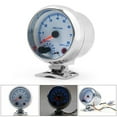 thumbnail image 2 of Universal Car Tachometer Gauge - 3.75'' Silver with Blue Inter Shift Light, 0-8000 RPM Range, 2 of 7