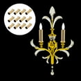 thumbnail image 4 of 12 Pcs Support de Lampe Couverture Base de Lustre Manchon Accessoires d'Éclairage, 4 of 6