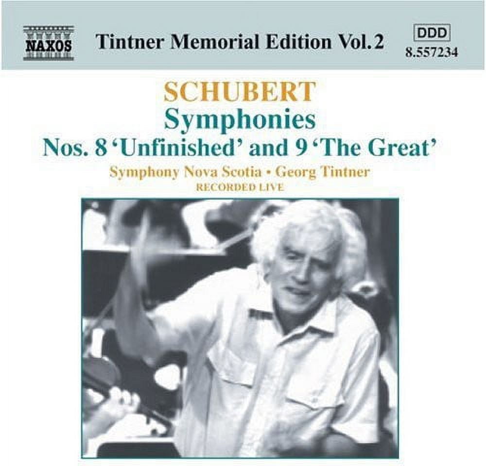 Georg Tintner - Symphonies 8 & 9 - Music & Performance - CD