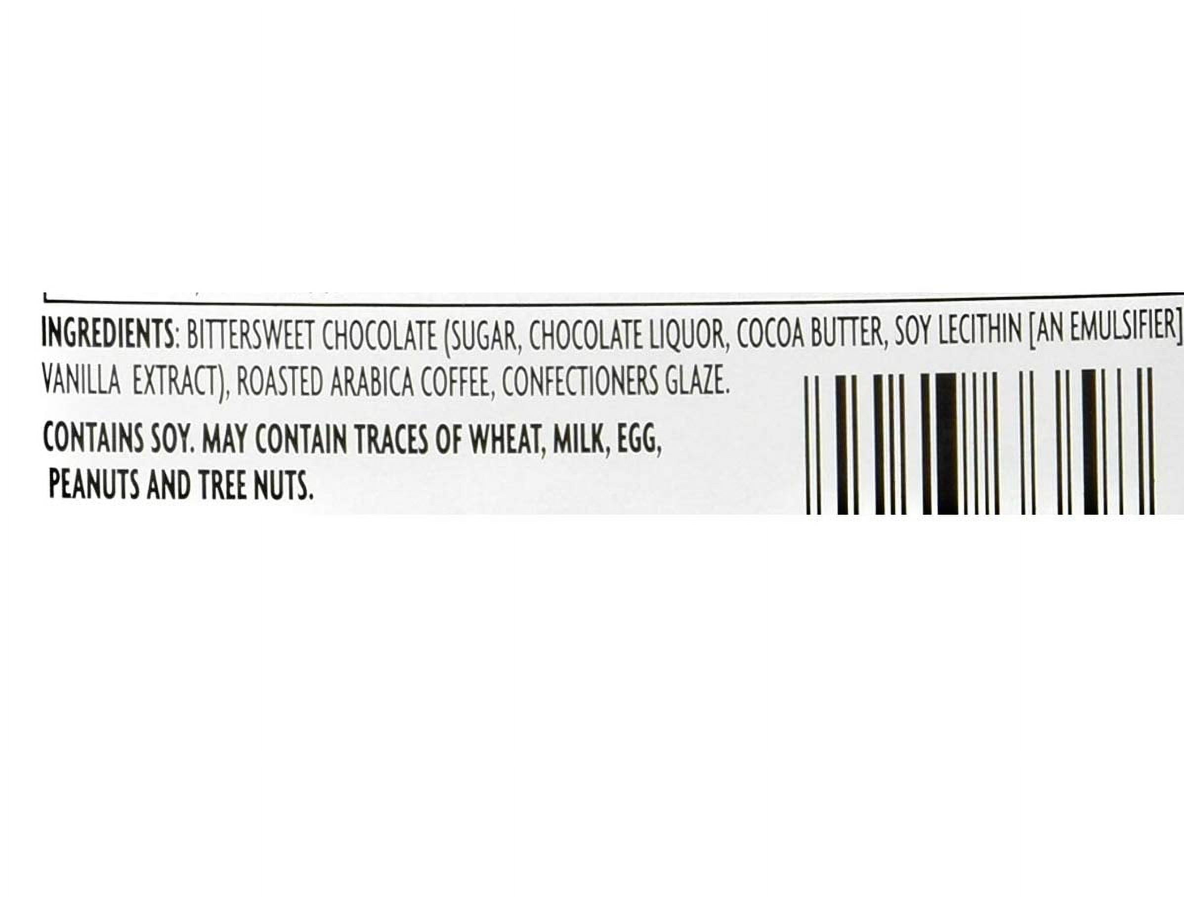 Dark Chocolate Covered Espresso Beans Bulk Pack of 4 Containers - 14 oz Per Container - 56 oz total