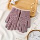 thumbnail image 1 of Guantes de invierno para mujer, de color liso, cálidos, con pantalla táctil, de punto, medianos y largos, de acrílico, 1 of 3