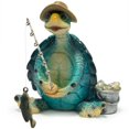 thumbnail image 2 of Figura Hodao con tortugas marinas pescando, color azul, 12 x 8 x 13 cm, 2 of 6