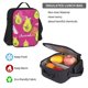 thumbnail image 5 of Fotbe Pink Green Avocado Set Escolar 3 en 1 para Niños - Mochila Duradera con Lonchera Aislante y Estuche para Lápices - Mochila Escolar para Niños y Niñas, 5 of 7