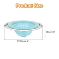 thumbnail image 2 of Uxcell Silicone Sink Strainer, 2Pack Kitchen Sink Drain Strainer Stopper, 4.4" Blue, 2 of 6