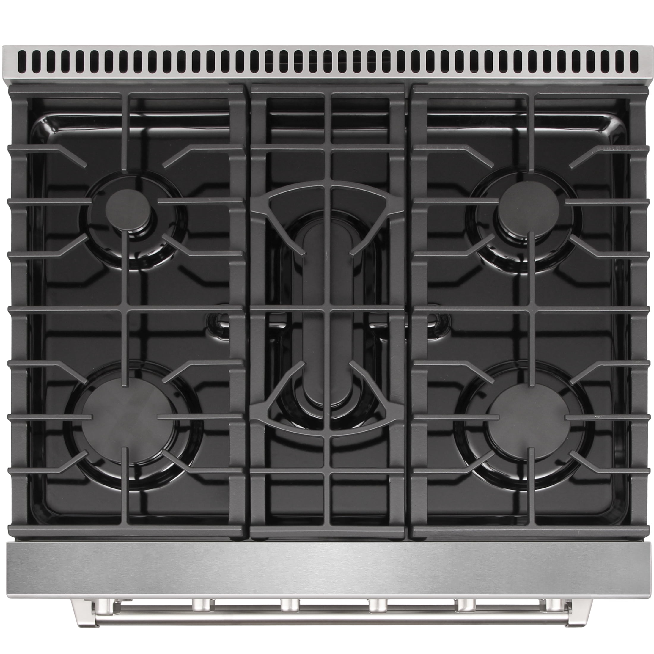 KOSTCH 30-in 5 Burners 4.55 Cu. Ft Convection Oven 110V Freestanding Liquid Propane Gas Range ( Red )