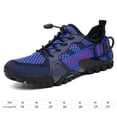 thumbnail image 4 of Zapatos De Vadeo Zapatos descalzos para hombre, malla transpirable, cómodos para senderismo, ciclismo (44 azul oscuro) Hugtrwg Para Estrenar, 4 of 8