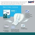 thumbnail image 2 of Seni Man Active Male Incontinence Liner Breathable 11.2 Inch Length S-AC30-PM1, Light to Moderate, 360 Ct, 2 of 6