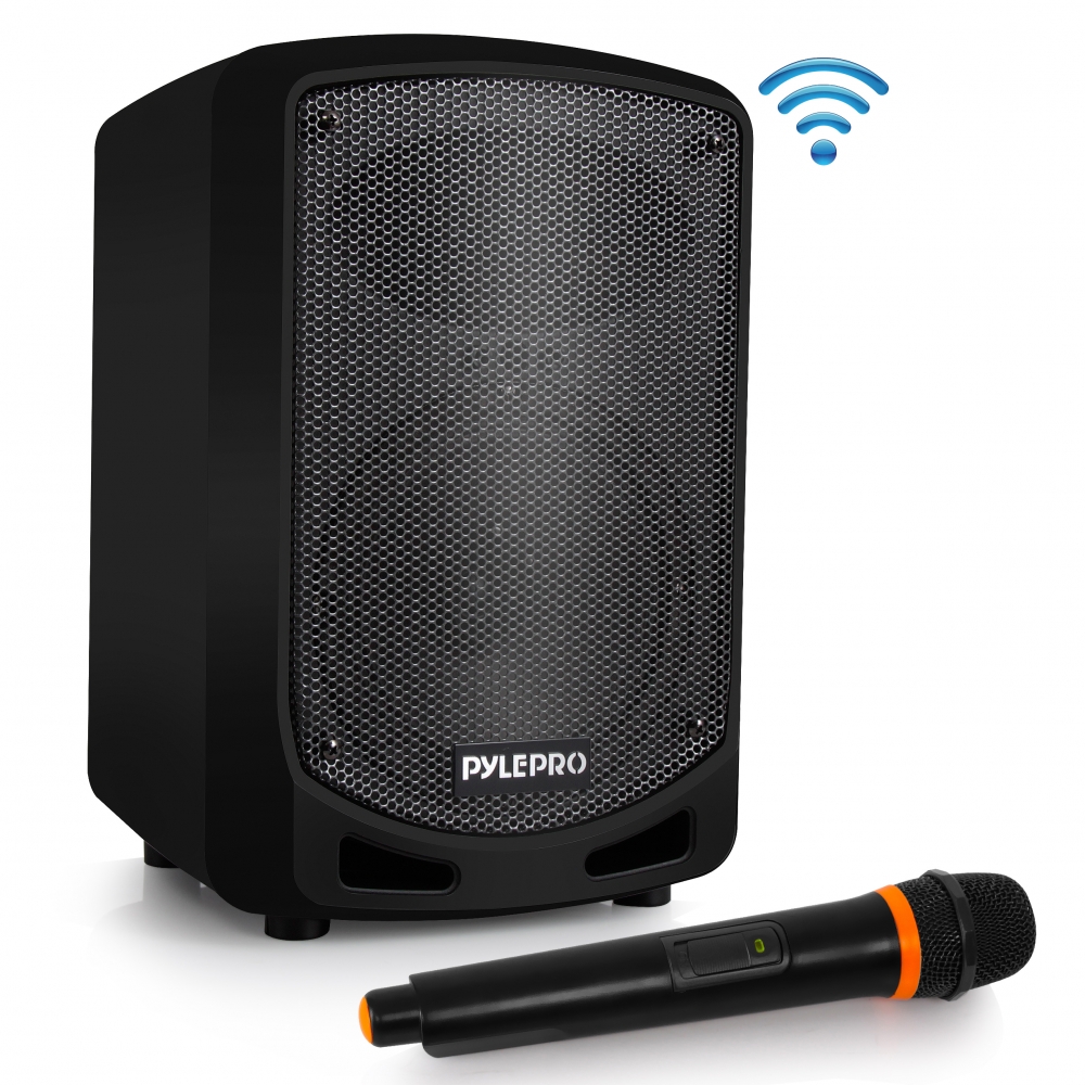 PYLE PSBT65A Compact Portable Bluetooth PA Speaker Karaoke Sound 