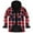 Red, variant on Men's Long Sleeve Sherpa Lined Shirts Outdoor Warm Flannel Plaid Jacket Button Down Fleece Coats Gray 2XL