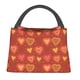 thumbnail image 1 of Fotbe Flower Hearts Bolsa Térmica Portátil con Estampado, Bolsa de Entrega de Alimentos Aislada, Bolsa Reutilizable de Gran Capacidad para Comidas y Supermercado, 1 of 6