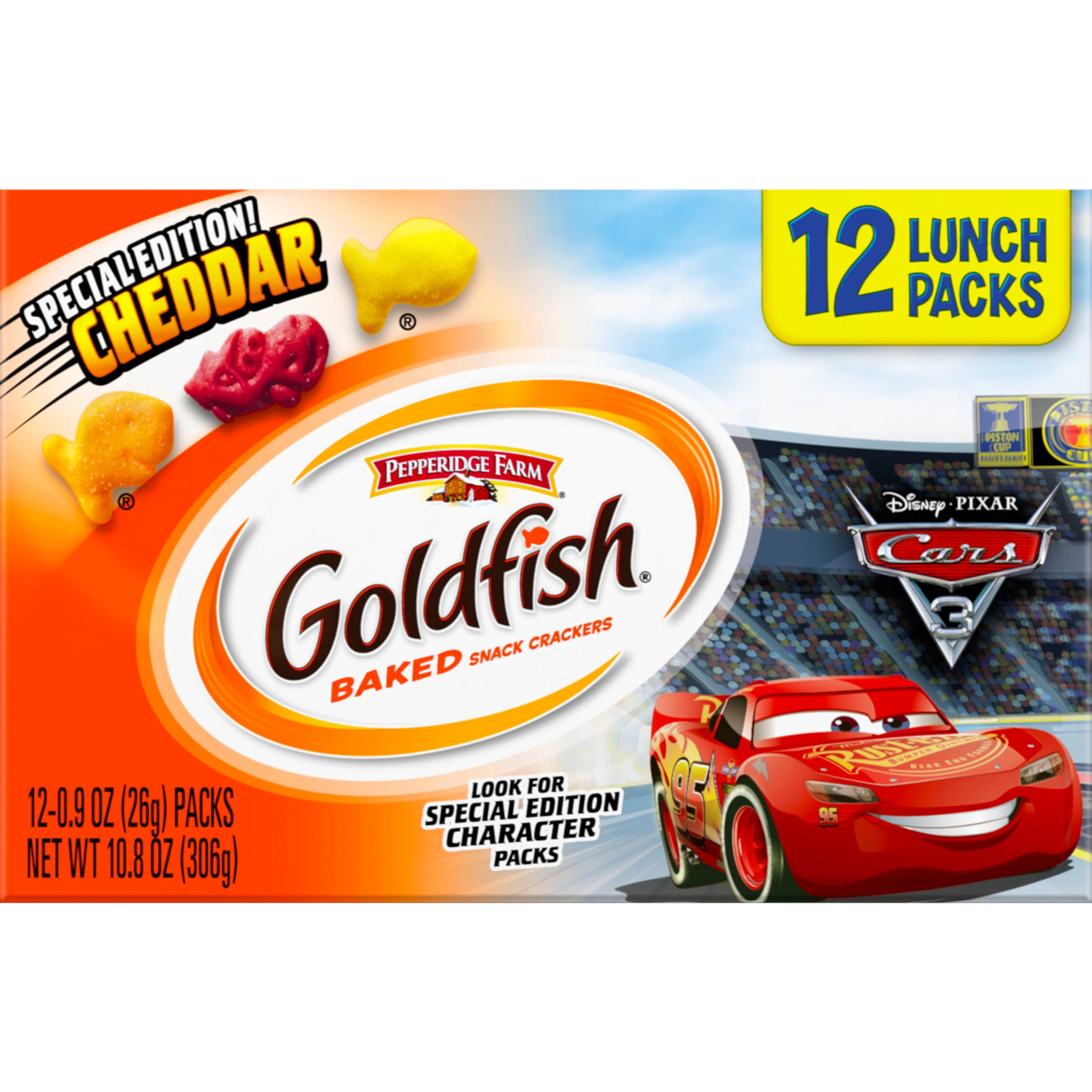 Goldfish 10.8oz Gf Cars 3 12ct Mp