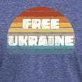 thumbnail image 3 of CafePress - Free Ukraine Men's Deluxe T Shirt - Mens Tri-blend T-Shirt, 3 of 4
