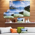 thumbnail image 3 of Kastoria Lake Greece Panorama - Landscape Canvas Art Print, 3 of 4