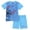 Light Blue, variant on Toddler Boys Stitch Short Pajama Set