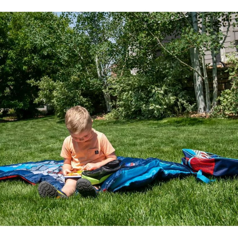 Marvel Spider-Man 50 Degree Overnight Sleeping Bag Kit - 2pc