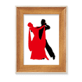 thumbnail image 1 of Social Dancing Duet Dance Dancer Desktop Wooden Photo Frame Display Picture Art Painting Multiple Sets, 1 of 3