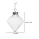 thumbnail image 2 of 16 bolas de plástico transparente rellenables para decorar, con la parte superior extraíble y transparente, para Halloween, bodas, fiestas y manualidades navideñas., 2 of 8