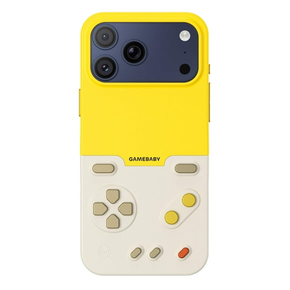 Funda Game Baby iPhone 17 Pro Max amarillo