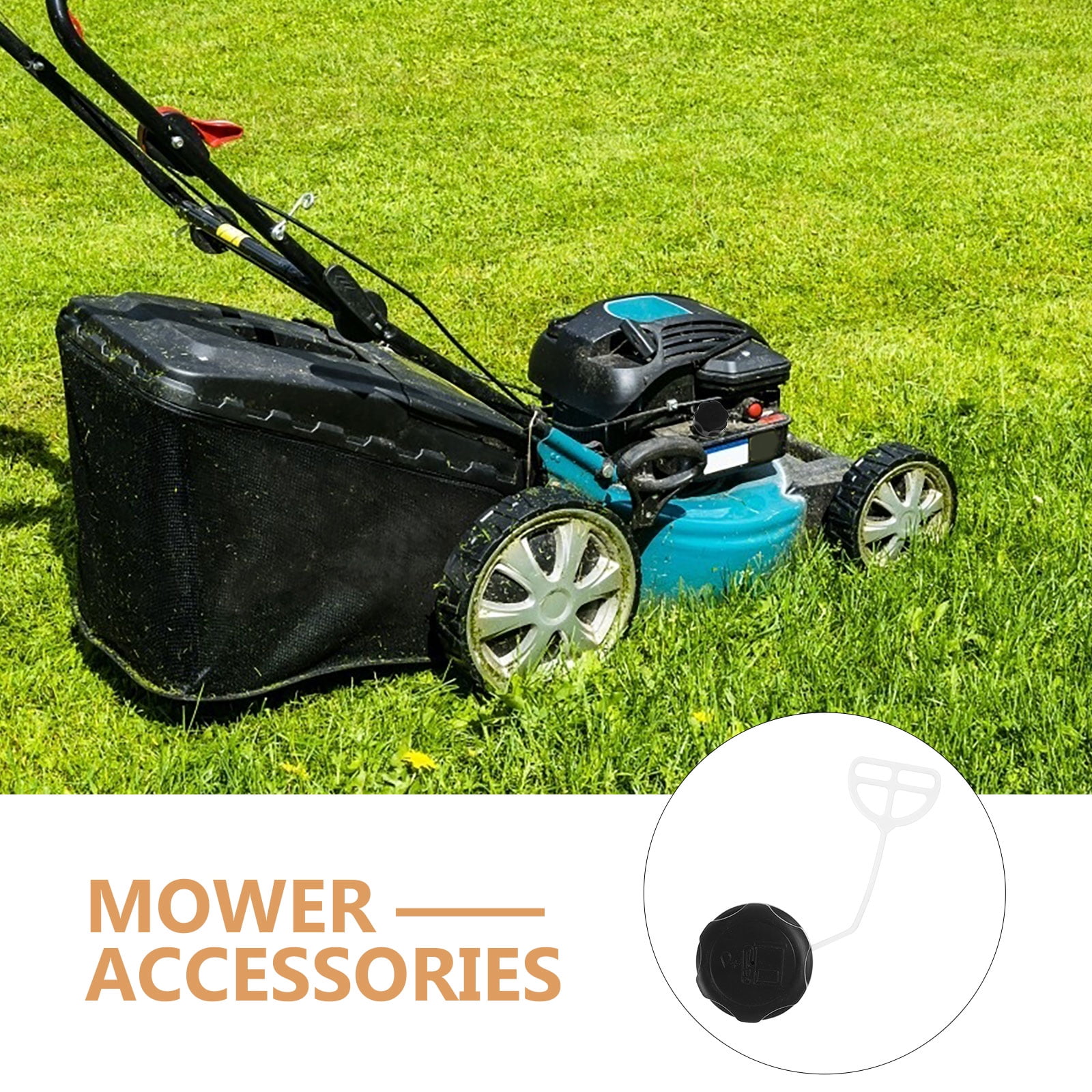 4 Pcs Lawn Mower Accessories Lawn Mower Lawnmower Replacement Gas Cap Blackl Easy Mount Oil Cap Replacement Gas Tank Cap Walmart