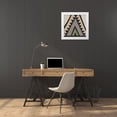 thumbnail image 3 of Taylor, Evangeline 15x15 White Modern Wood Framed Museum Art Print Titled - Global Geometric Print 3, 3 of 4