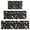 Pioneer Flower Floral-1, variant on Pioneer Flower Floral Print Pattern Kitchen Rugs Sets Of 3,Kitchen Runner Rugs Non Skid Washable,Decorative Kitchen Floor Mats for Kitchen,Sink,Laundry,17X30 Inch   17X47 Inch   17X59 Inch