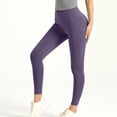 thumbnail image 4 of BUIGTTKLOP Yoga Pants for Women Seamless High Waisted Leggings Butt Lifting Stretchy Ankle Length Workout Tights, 4 of 6