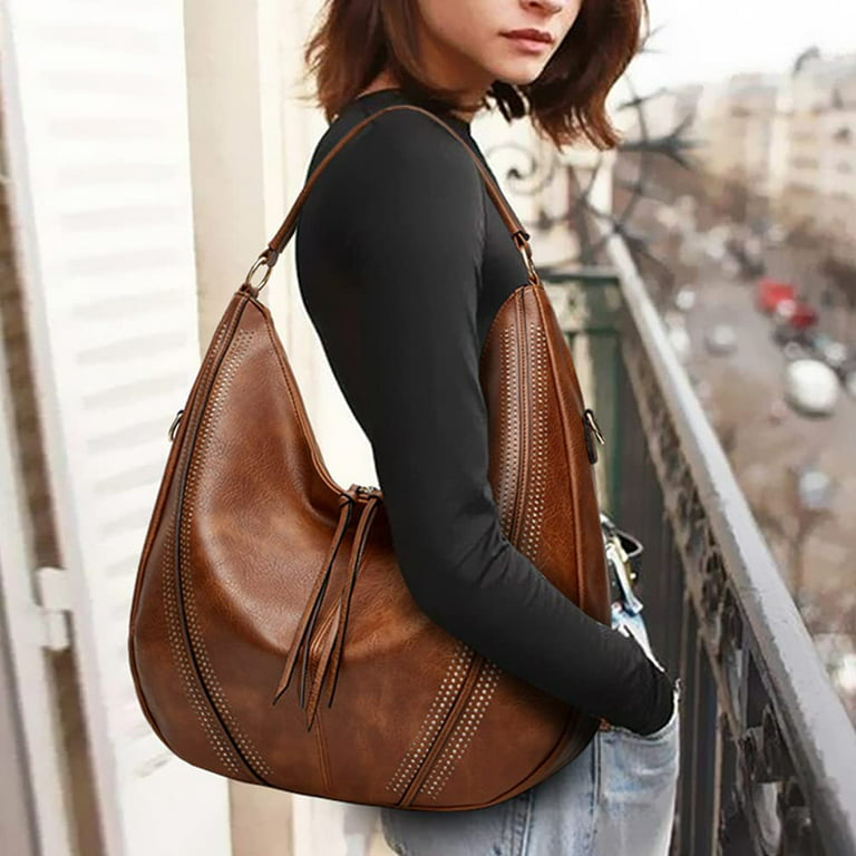 Women Crossbody Bag Leather Large Capacity Totes High Quality
