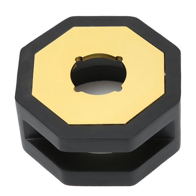 Retro Style Wax Seal Stove Warmer Octangular Melting Sticks Furnace Tool for Making WaxBlack