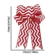 thumbnail image 4 of 4Pc Christmas Burlap Bows Knot Ribbon Bows Natural Rustic Burlap Wreath Decorative Bowknot Ornament for Christmas Tree Wreath Craft Party Decor Christmas Buffalo Plaid Bows Decorations9.5"X7.4", 4 of 9
