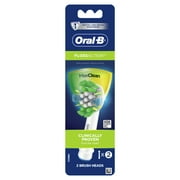 Best Oral B Oral B Plaque Removers - Oral-B FlossAction Electric Toothbrush Replacement Head, White, 2 Review 