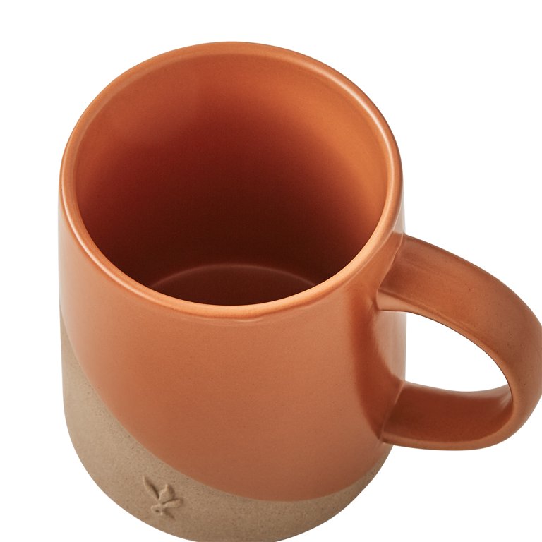 Modern Rustic Coffee Mug Cup Pottery, Terracotta Coffee Mugs Cups,  Stoneware Mug Cup, Modern Rustic Mug 