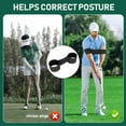 thumbnail image 5 of Telescopic Golf Swing Trainer - Retractable Click Club Trainer for Right-Handed Golfers, Indoor Practice Warm Up Stick for Strength Training, Chipping and Hitting Aid., 5 of 7