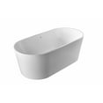 thumbnail image 3 of Cartisan Design 60" BT-03 Freestanding Bathtub, Acrylic, 3 of 7