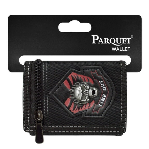 Men's Trifold Velcro Canvas Wallet