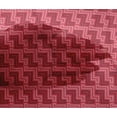 thumbnail image 4 of oneOone Viscose Chiffon Fabric Greek Key Geometric Printed Craft Fabric BTY 42 Inches Wide, 4 of 4