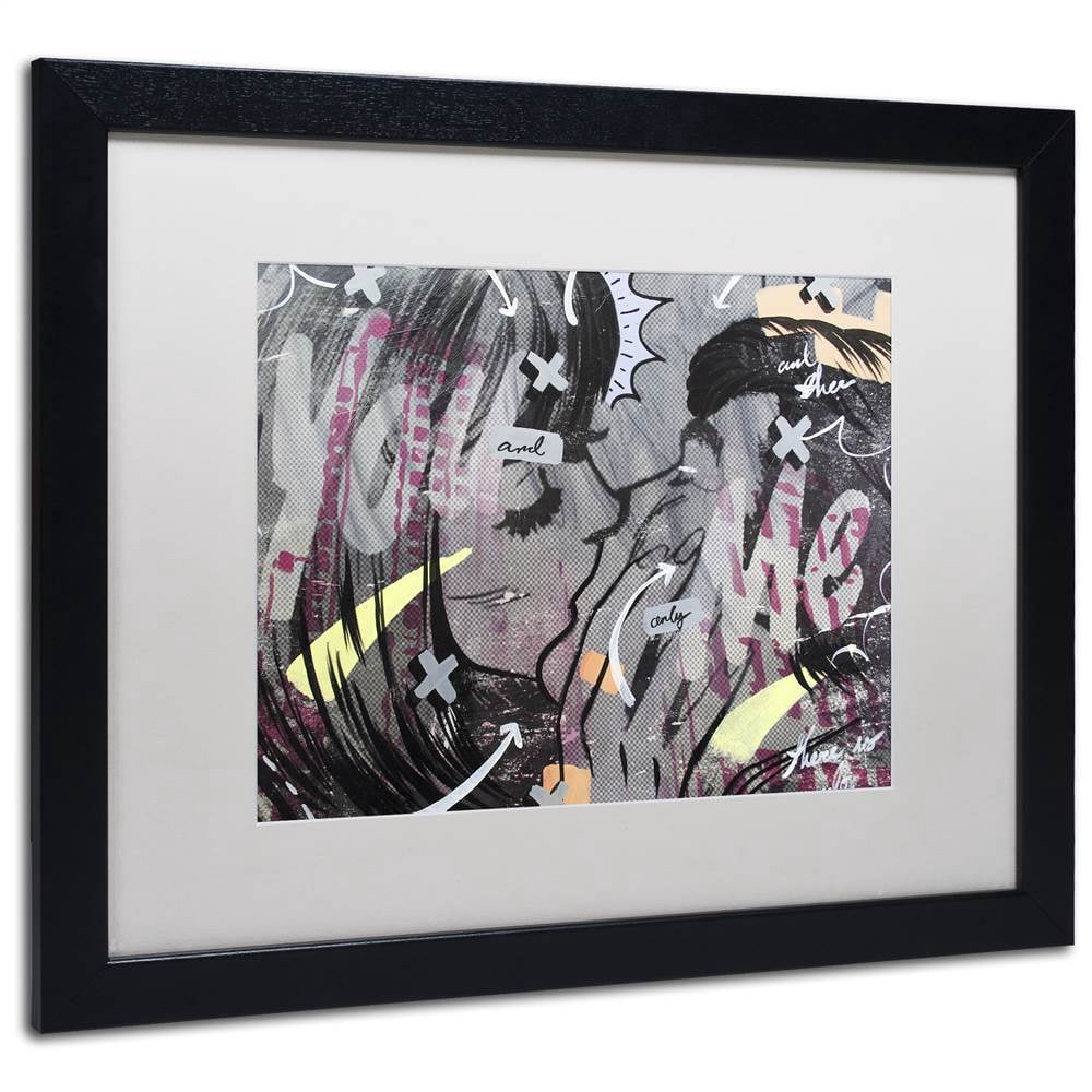 Dan Monteavaro 'And Only' Matted Framed Art