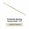 thumbnail image 2 of Achim Fantasia 7/16" Spring Tension Rod, 28-48", Brass, 2 of 5