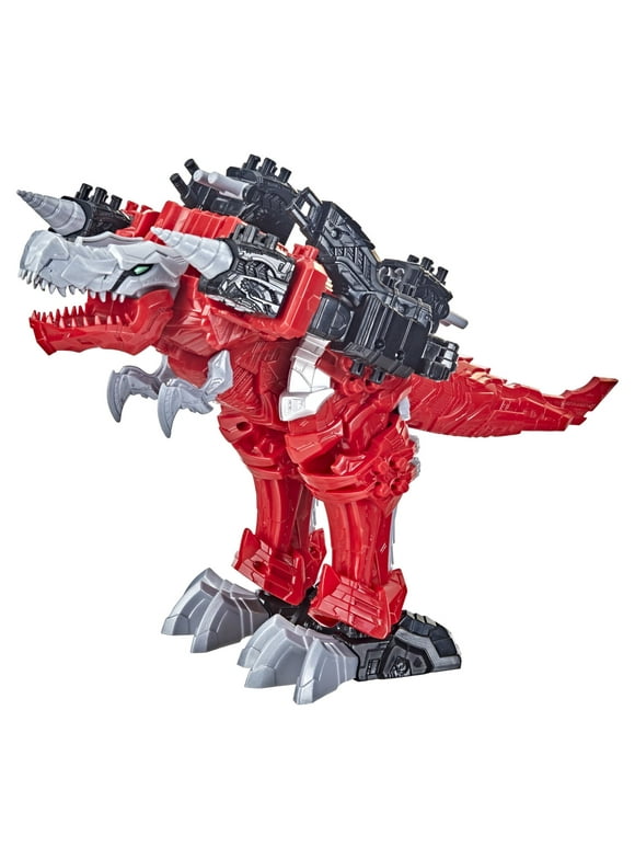 Power Rangers: Dino Fury T-Rex Champion Zord Toy Action Figure for Boys and Girls Ages 4 5 6 7 8 and Up (10)