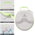 thumbnail image 3 of Tourmate-Estuche De Viaje Duro Para Leapfrog Leappods Max, Auriculares Supraaurales Para Niños, Bolsa De Almacenaje De Transporte Protectora, 3 of 5