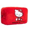 thumbnail image 1 of Bolsa de maquillaje Hello Kitty Fluffy Kawaii bolsa de viaje para mujer, 1 of 6