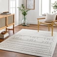 thumbnail image 2 of Lyna Tan 3' x 5' Machine Washable Area Rug, 2 of 2