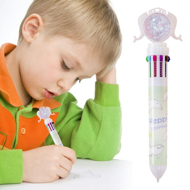 Product Pen1 - Product 10 Color Ballpoint Pen Color Pen Pen Stationery Little Ten Color Ballpoint Pen Type Color Pen 1ml