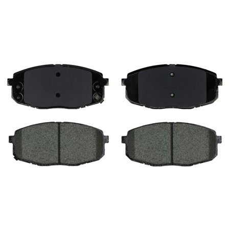 Gridiron Brakes Ceramic Front Brake Pad Set Driver and Passenger Side