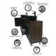 thumbnail image 5 of Gabinete Para Baño MÉDANO Con Doble Lavamanos Minimalista, 5 of 7