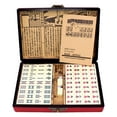 thumbnail image 2 of BESTSKY Chinese Numbered Mahjong Set 144 Tiles Portable Mahjong Set with Box, 2 of 4
