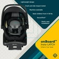thumbnail image 5 of Safety 1ˢᵗ onBoard Insta-Latch Infant Car Seat, Cowbird, Unisex, 5 of 41
