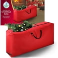 thumbnail image 1 of UponPak Christmas Tree Storage Bag | Fits Up to 9 Ft. Disassembled Tree | Holiday Artificial Tree Storage Case | Red, 1 of 8
