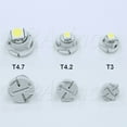 thumbnail image 2 of PA LED 10PCS T3 Purple 12V Auto LED Dash Board Cluster Gauges Lights Bulbs, 2 of 5