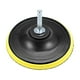 thumbnail image 3 of Uxcell Pad de respaldo con gancho y bucle de 5" Dia M10 y adaptador de taladro, paquete de 2, 3 of 6